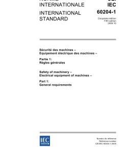 IEC 60204-1 Ed. 5.0 b:2005 pdf