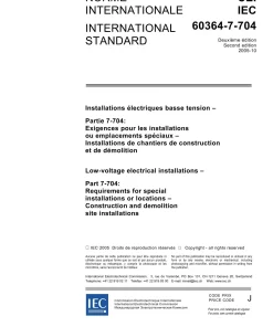 IEC 60364-7-704 Ed. 2.0 b:2005 pdf