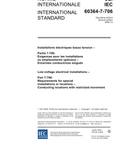 IEC 60364-7-706 Ed. 2.0 b:2005 pdf