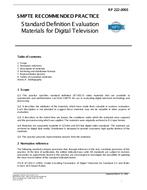 SMPTE RP 222-2003 pdf