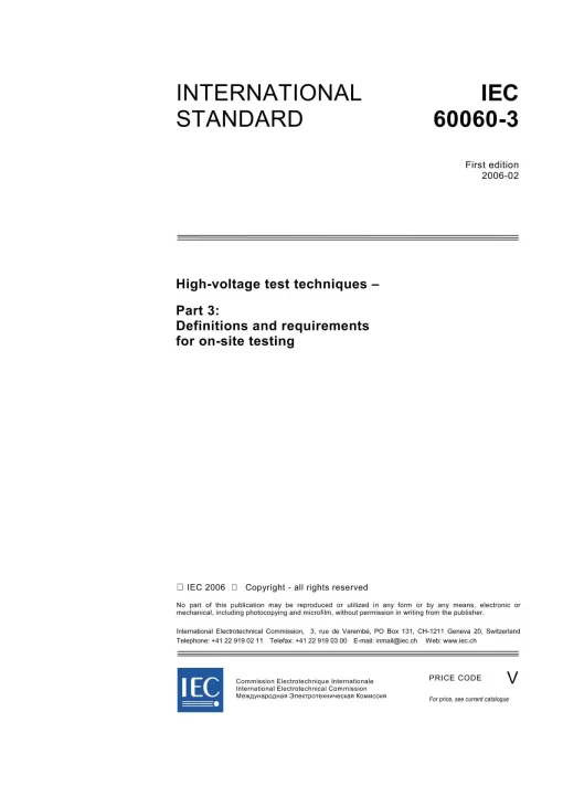 IEC 60060-3 Ed. 1.0 en:2006 pdf