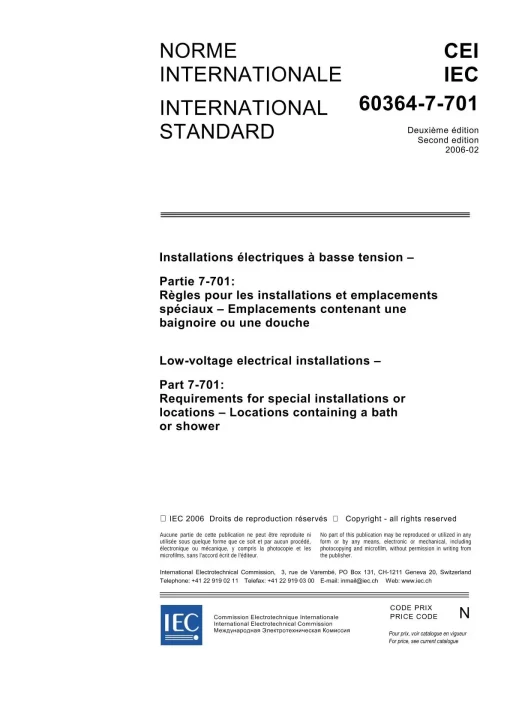 IEC 60364-7-701 Ed. 2.0 b:2006 pdf