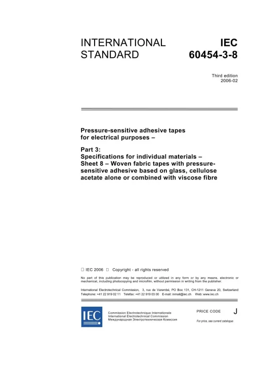 IEC 60454-3-8 Ed. 3.0 en:2006 pdf