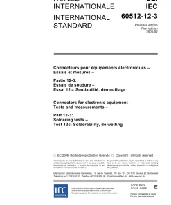 IEC 60512-12-3 Ed. 1.0 b:2006 pdf