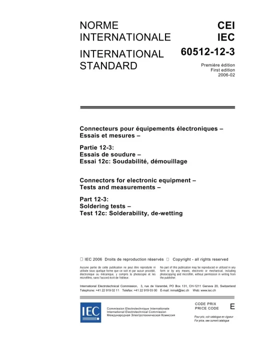 IEC 60512-12-3 Ed. 1.0 b:2006 pdf