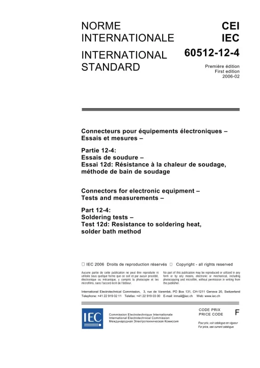 IEC 60512-12-4 Ed. 1.0 b:2006 pdf