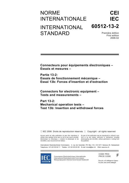 IEC 60512-13-2 Ed. 1.0 b:2006 pdf