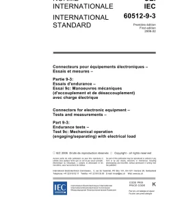 IEC 60512-9-3 Ed. 1.0 b:2006 pdf