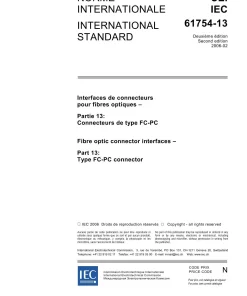 IEC 61754-13 Ed. 2.0 b:2006 pdf