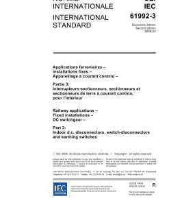 IEC 61992-3 Ed. 2.0 b:2006 pdf