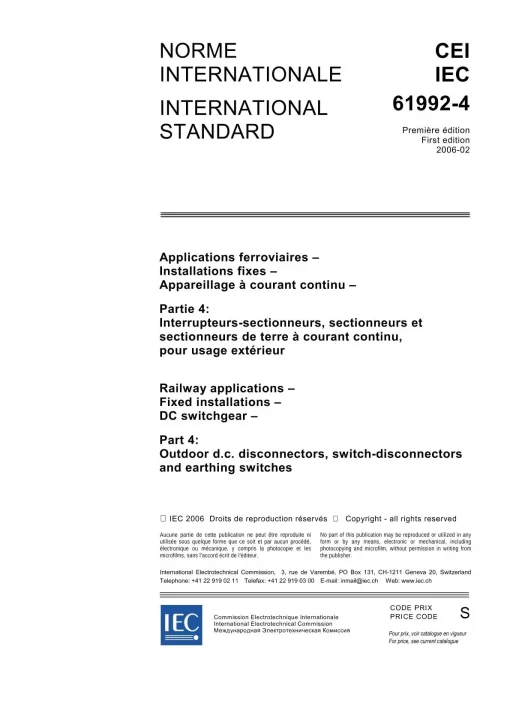 IEC 61992-4 Ed. 1.0 b:2006 pdf