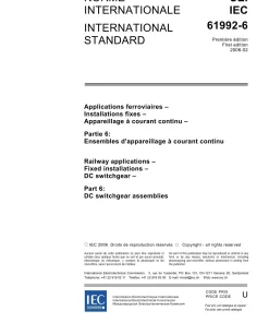 IEC 61992-6 Ed. 1.0 b:2006 pdf