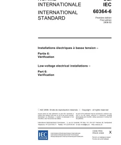 IEC 60364-6 Ed. 1.0 b:2006 pdf