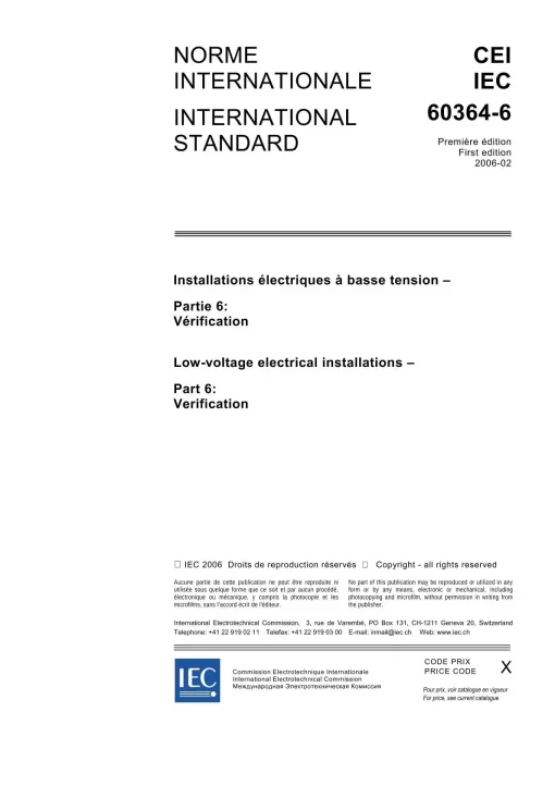 IEC 60364-6 Ed. 1.0 b:2006 pdf