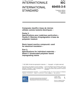 IEC 60455-3-5 Ed. 3.0 b:2006 pdf