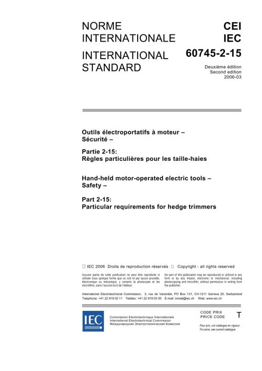 IEC 60745-2-15 Ed. 2.0 b:2006 pdf