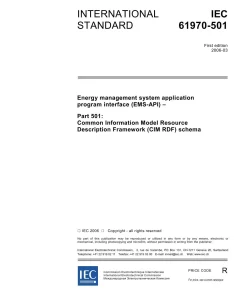 IEC 61970-501 Ed. 1.0 en:2006 pdf