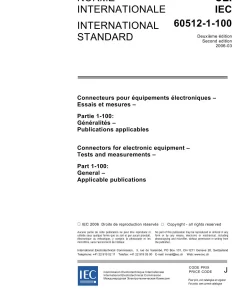 IEC 60512-1-100 Ed. 2.0 b:2006 pdf