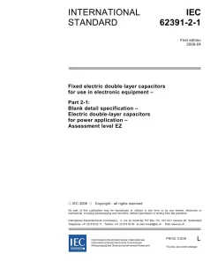 IEC 62391-2-1 Ed. 1.0 en:2006 pdf