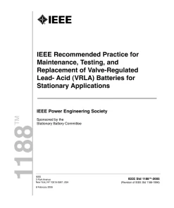 IEEE 1188-2005 pdf