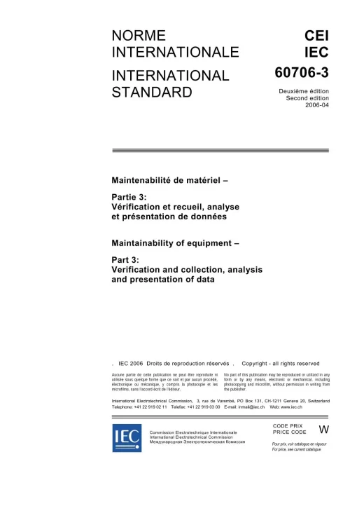 IEC 60706-3 Ed. 2.0 b:2006 pdf