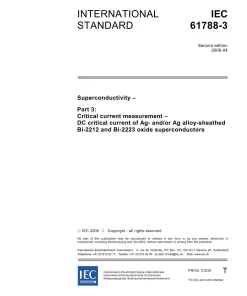 IEC 61788-3 Ed. 2.0 en:2006 pdf