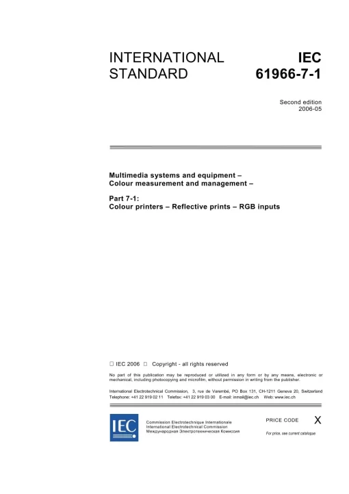 IEC 61966-7-1 Ed. 2.0 en:2006 pdf