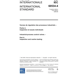 IEC 60534-4 Ed. 3.0 b:2006 pdf