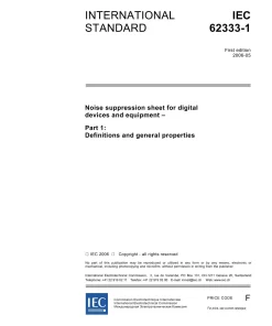 IEC 62333-1 Ed. 1.0 en:2006 pdf