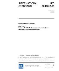 IEC 60068-2-21 Ed. 6.0 en:2006 pdf