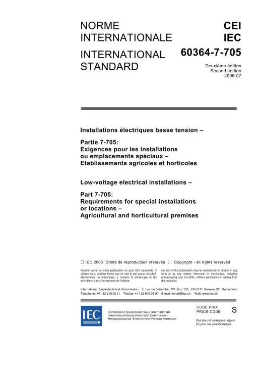 IEC 60364-7-705 Ed. 2.0 b:2006 pdf