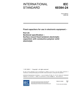 IEC 60384-24 Ed. 1.0 en:2006 pdf