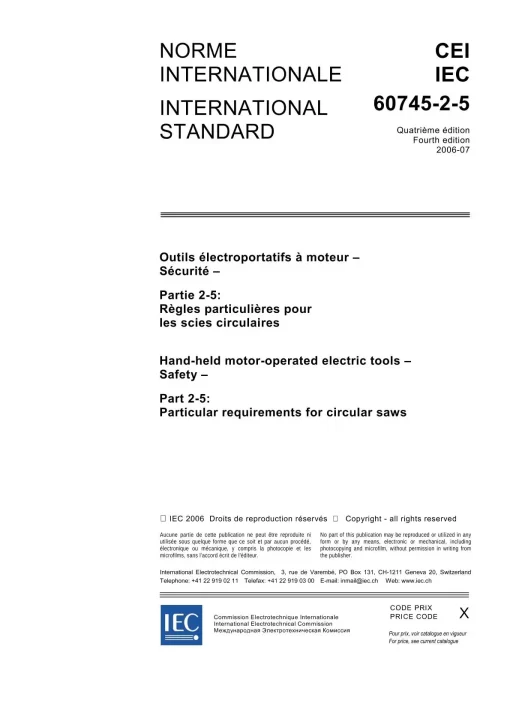 IEC 60745-2-5 Ed. 4.0 b:2006 pdf