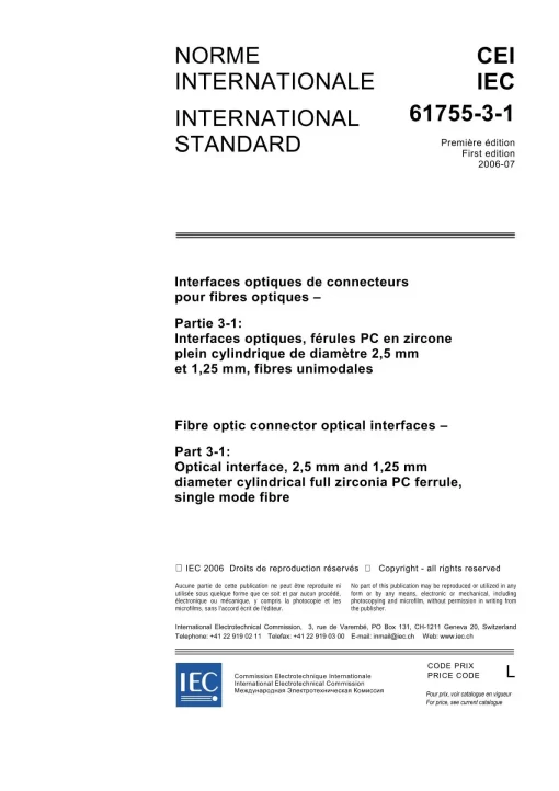 IEC 61755-3-1 Ed. 1.0 b:2006 pdf