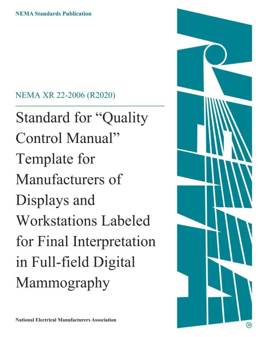 NEMA XR 22-2006 (R2020) pdf