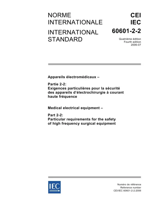 IEC 60601-2-2 Ed. 4.0 b:2006 pdf