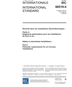 IEC 60519-4 Ed. 3.0 b:2006 pdf