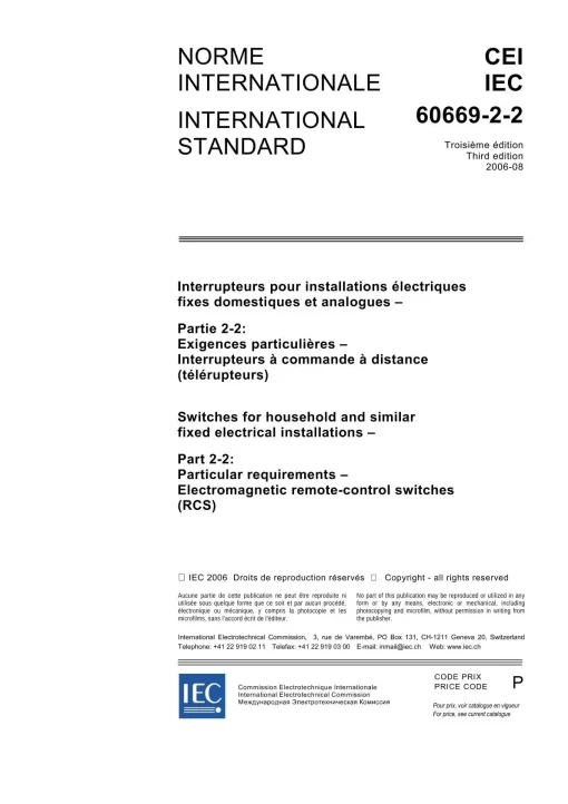 IEC 60669-2-2 Ed. 3.0 b:2006 pdf