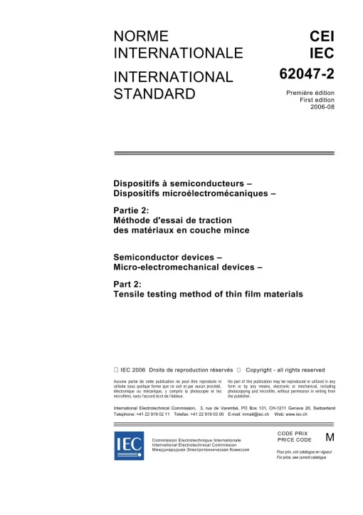 IEC 62047-2 Ed. 1.0 b:2006 pdf