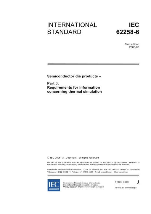 IEC 62258-6 Ed. 1.0 en:2006 pdf