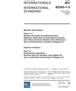 IEC 62343-1-3 Ed. 1.0 b:2006 pdf