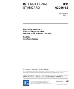 IEC 62056-62 Ed. 2.0 en:2006 pdf