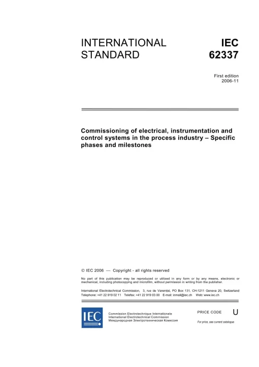 IEC 62337 Ed. 1.0 en:2006 pdf