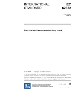 IEC 62382 Ed. 1.0 en:2006 pdf