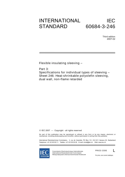 IEC 60684-3-246 Ed. 3.0 en:2007 pdf