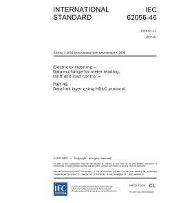 IEC 62056-46 Ed. 1.1 en:2007 pdf