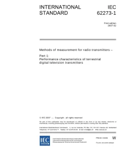 IEC 62273-1 Ed. 1.0 en:2007 pdf