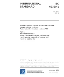 IEC 62320-1 Ed. 1.0 en:2007 pdf