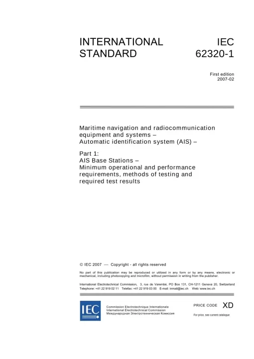 IEC 62320-1 Ed. 1.0 en:2007 pdf