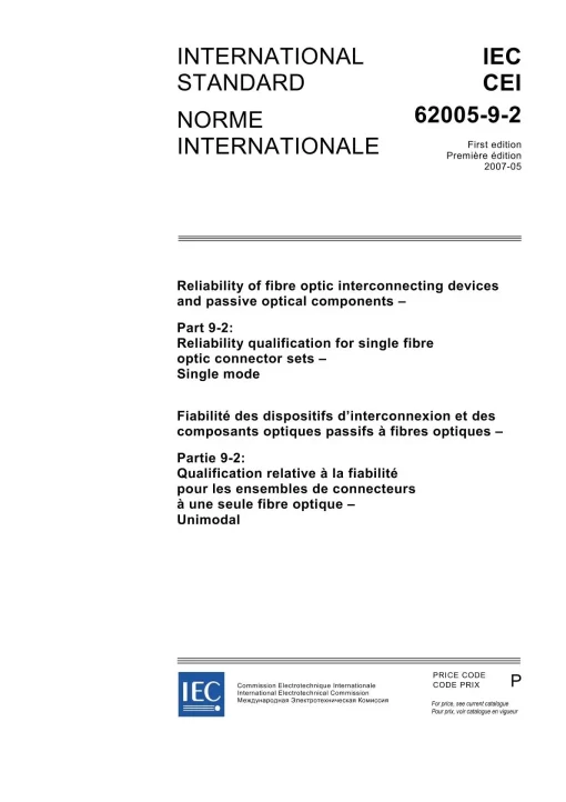 IEC 62005-9-2 Ed. 1.0 b:2007 pdf